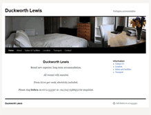 Tablet Screenshot of duckworthlewis.co.nz